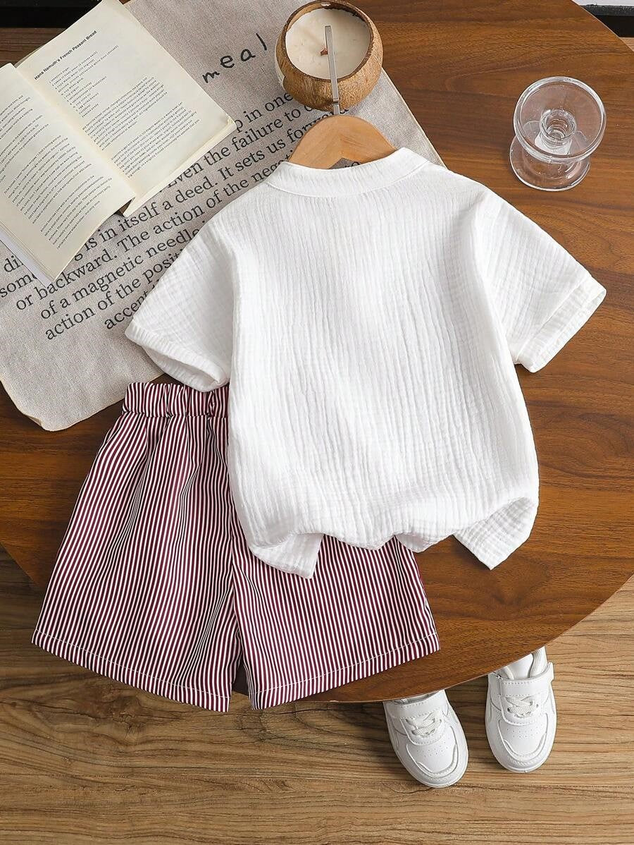 Popcorn Kids Stylish & Comfortable Co-Ord Set