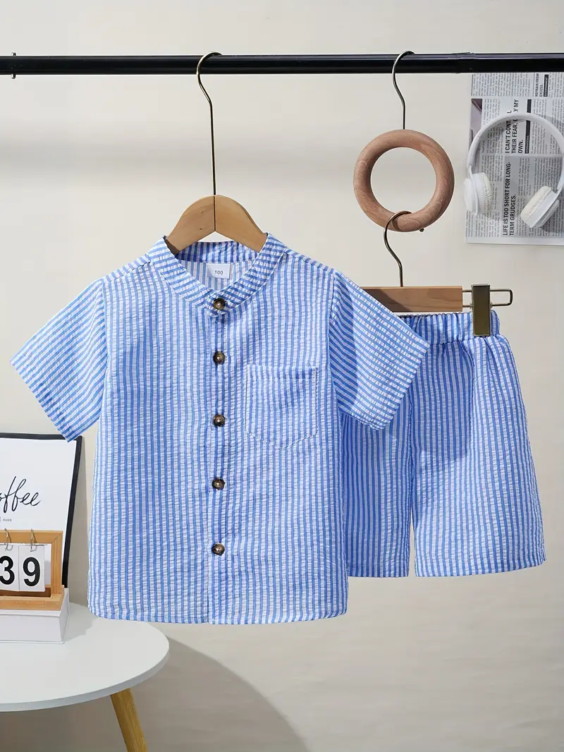 Kids Stylish & Comfortable Stripe Co-Ord Set