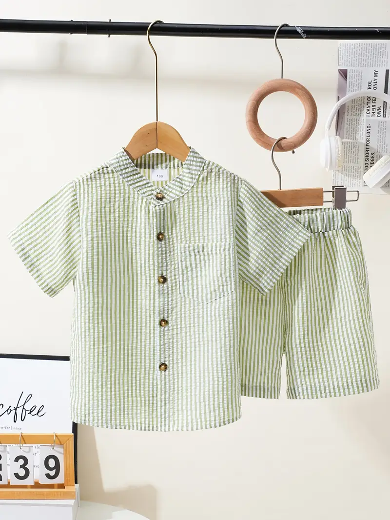 Kids Stylish & Comfortable Stripe Co-Ord Set