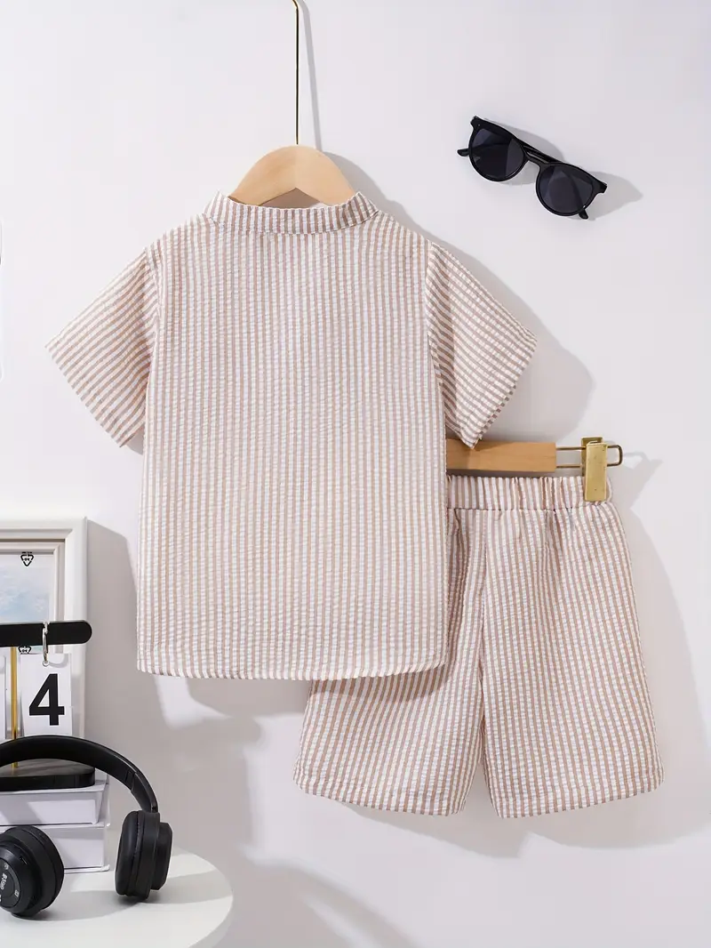Kids Stylish & Comfortable Stripe Co-Ord Set