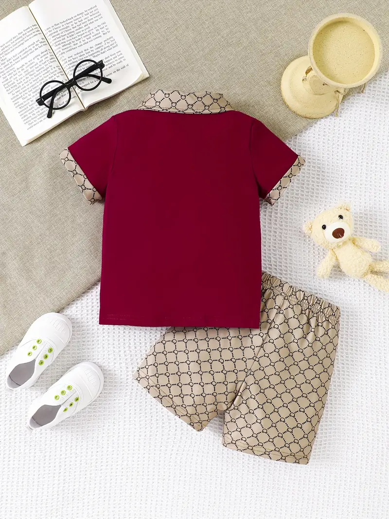 Printed Bottom Cotton Co-Ord Set for Kids