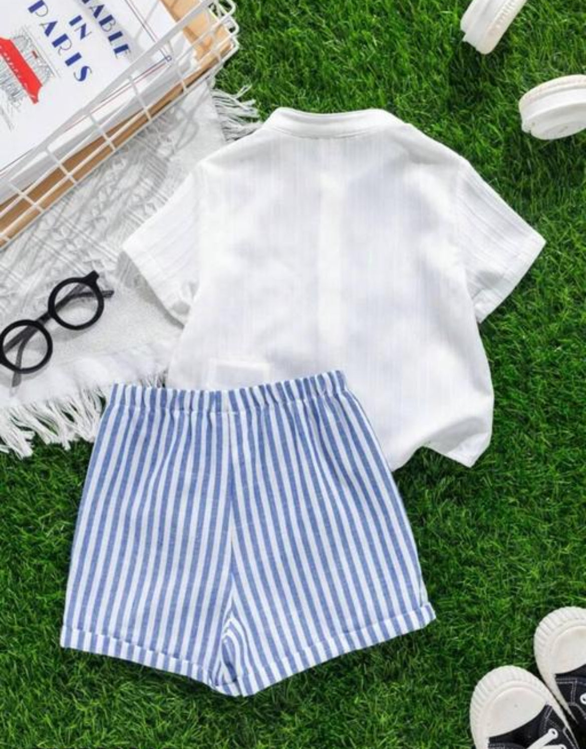 Sugar Double Pocket Cotton Co-Ord Set for Kids