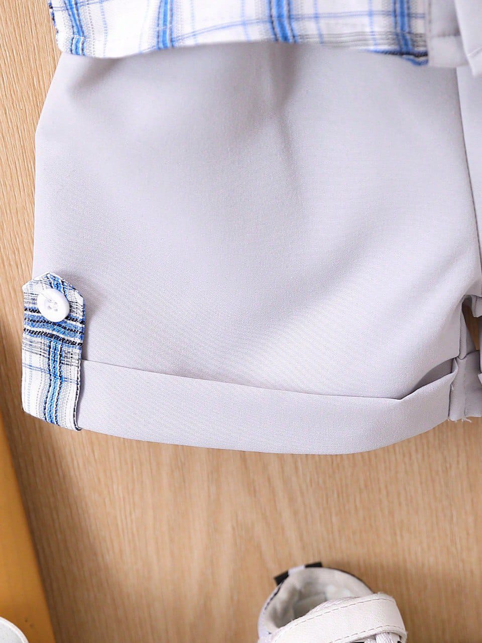Kids Stylish & Comfortable Checked Shirt and Shorts Co-Ord Set
