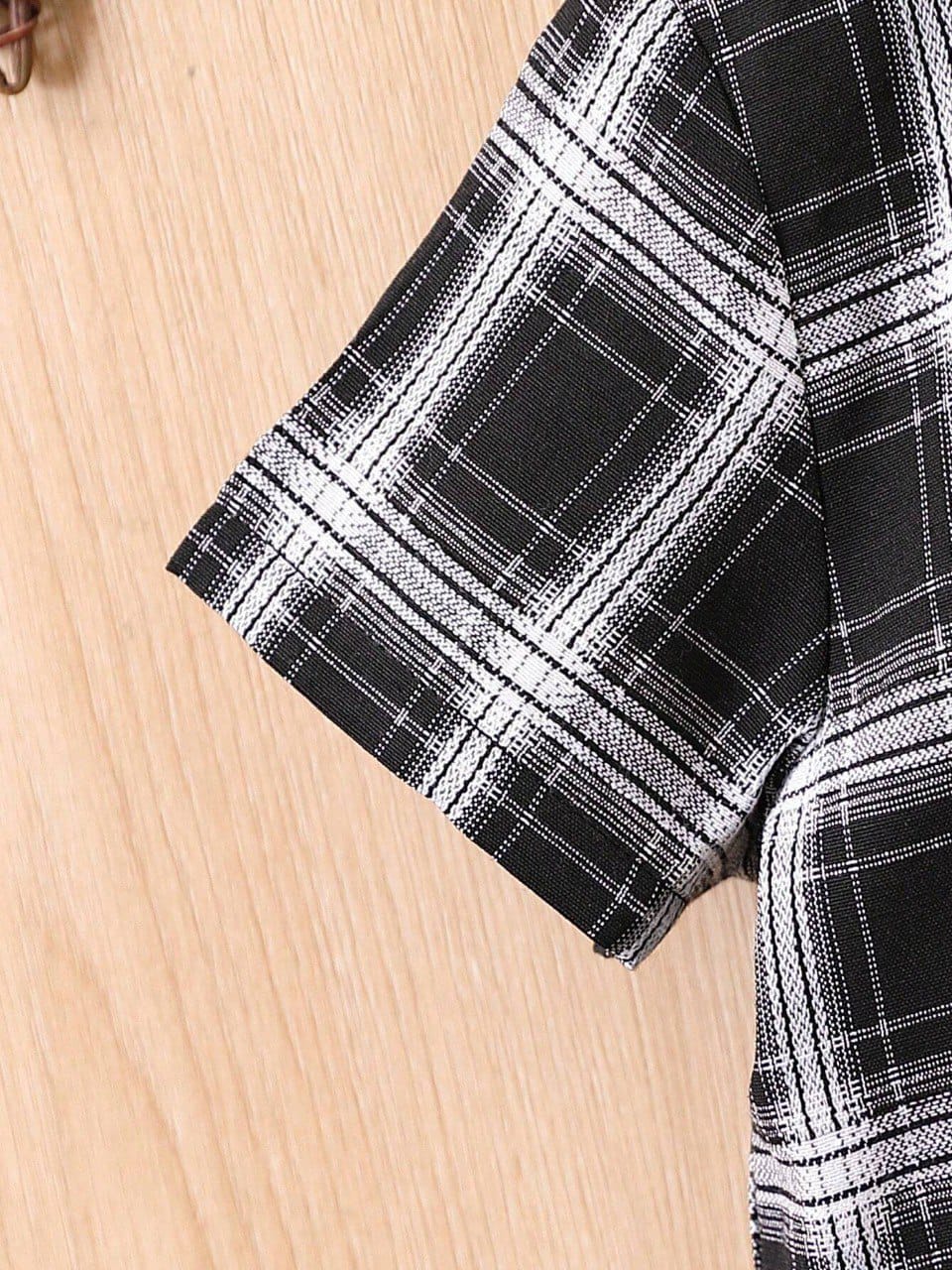 Kids Stylish & Comfortable Checked Shirt and Shorts Co-Ord Set