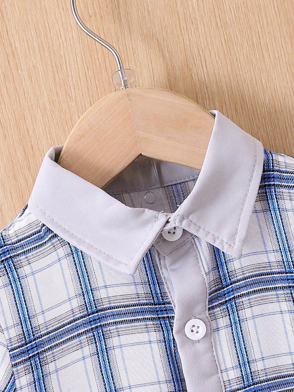 Kids Stylish & Comfortable Checked Shirt and Shorts Co-Ord Set