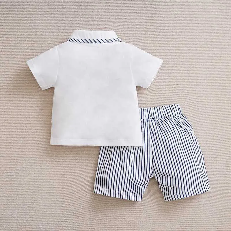 Striped Bottom Cotton Co-Ord Set for Kids