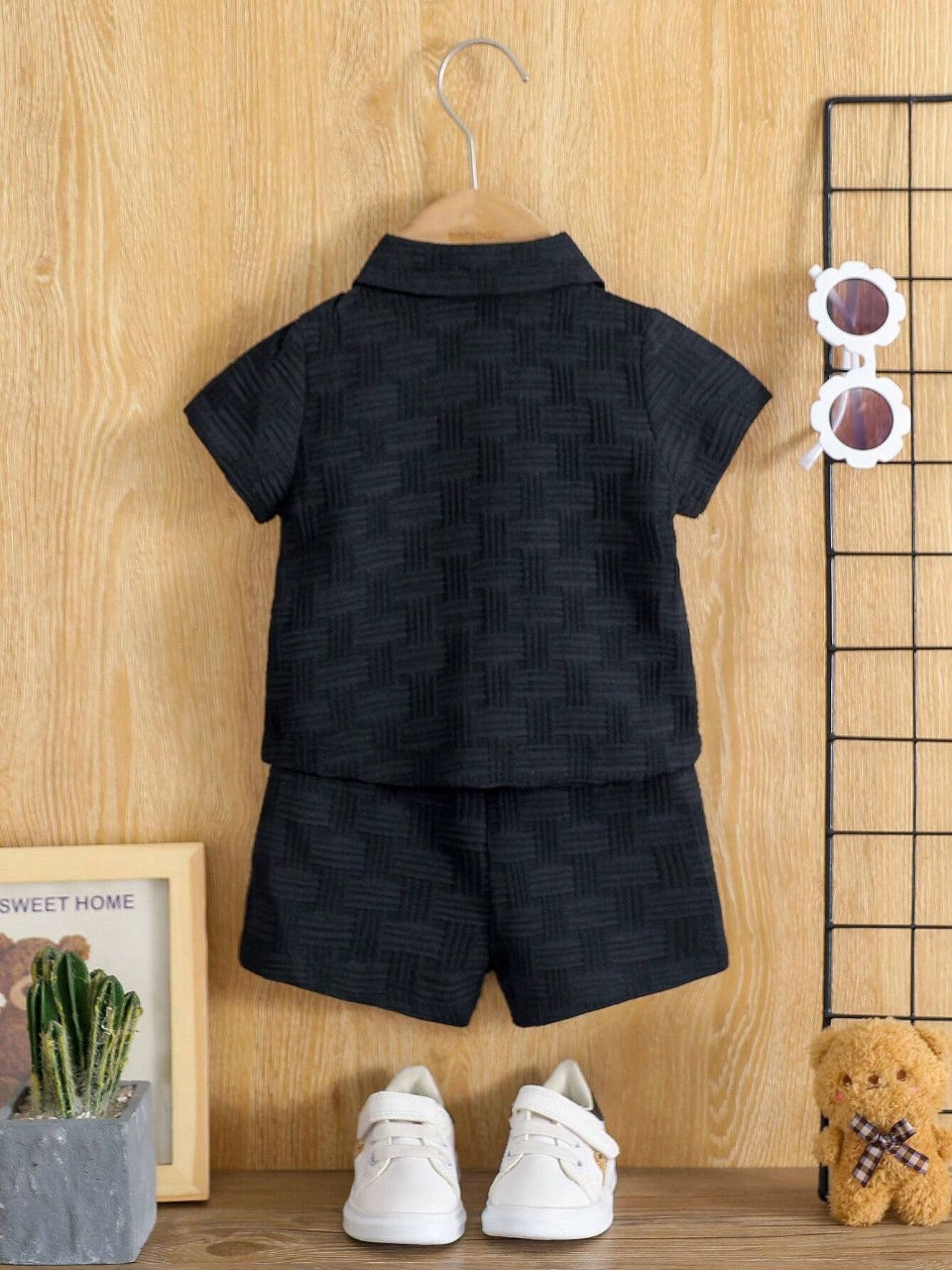 Kids Amboss Stylish & Comfortable Kids Shirt and Shorts Co-Ord Top & Bottom Set