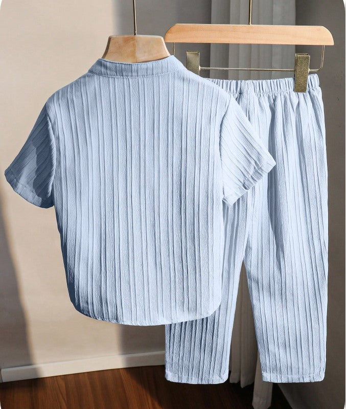 Sugar Cane Soft Cotton Top-Bottom Set for Kids