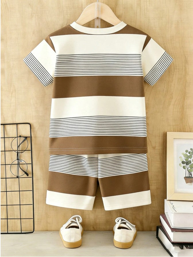 Round Teddy Hosiery Top & Bottom Set