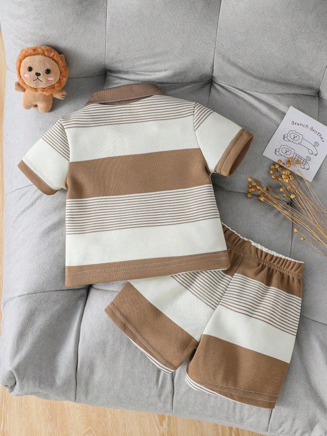 Teddy Bear Printed Top & Bottom Set