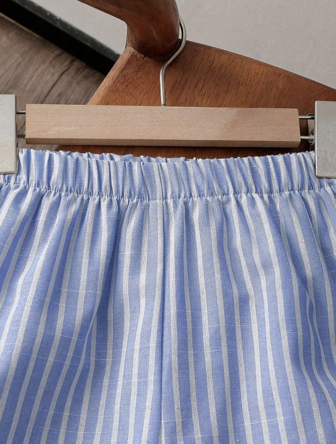 Sugar Stripe Cotton Co-Ord Set for Kids