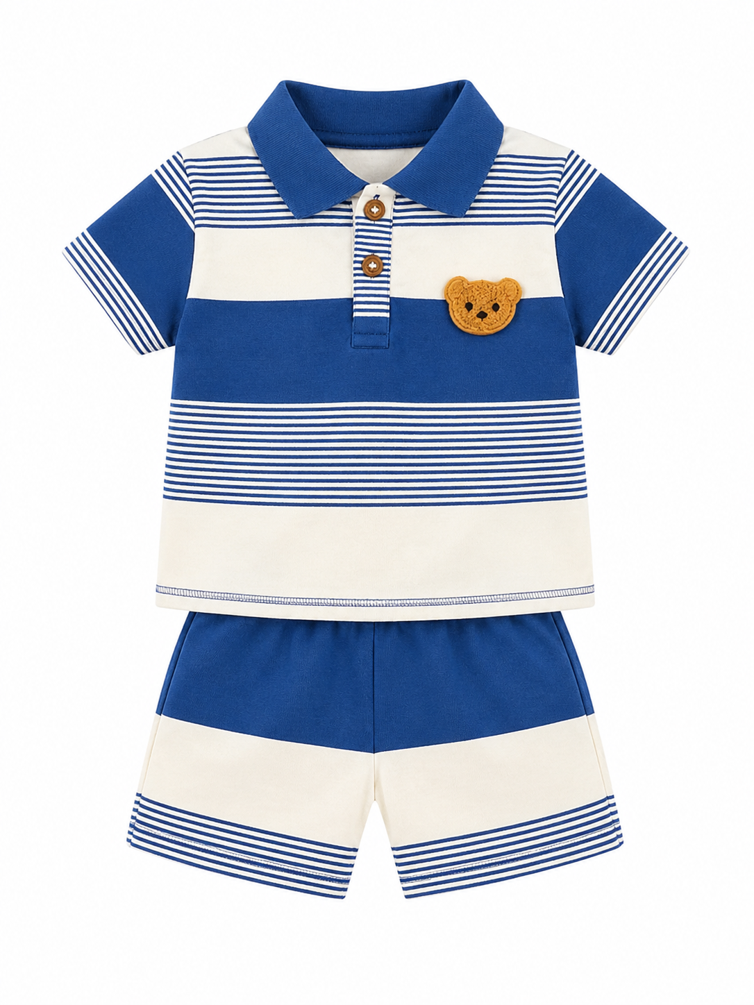 Teddy Bear Printed Top & Bottom Set