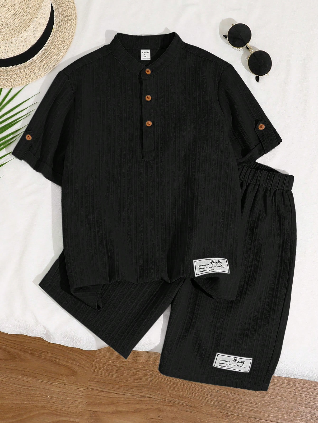 Sugar Pane Soft Cotton Top & Bottom Set