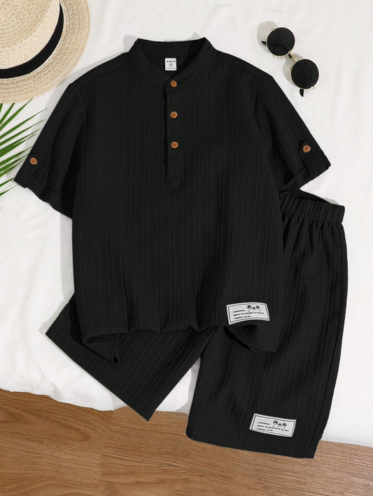 Sugar Pane Soft Cotton Top & Bottom Set