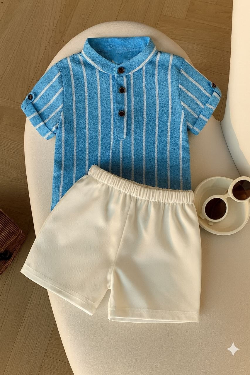 Classic Stripe Hosiery Kids Co-ord Set