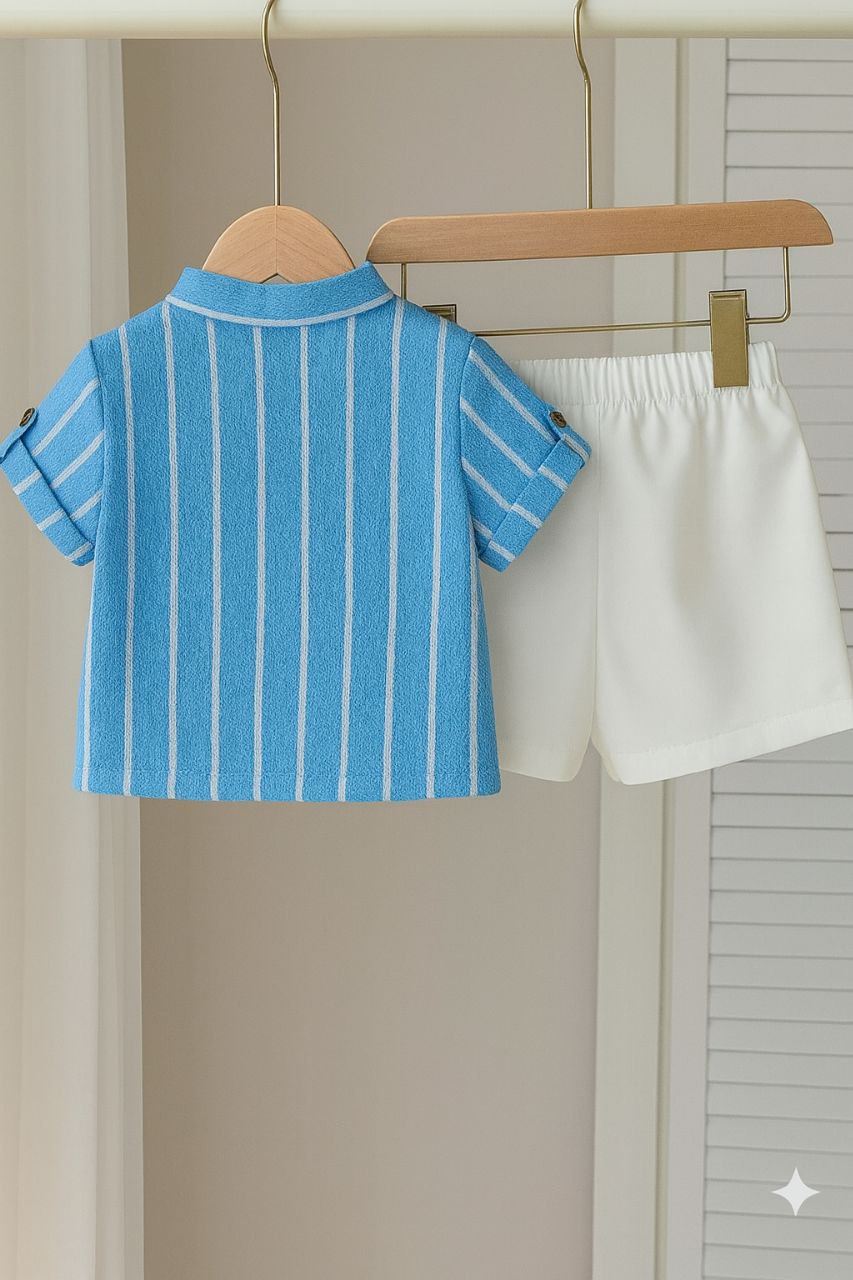 Classic Stripe Hosiery Kids Co-ord Set