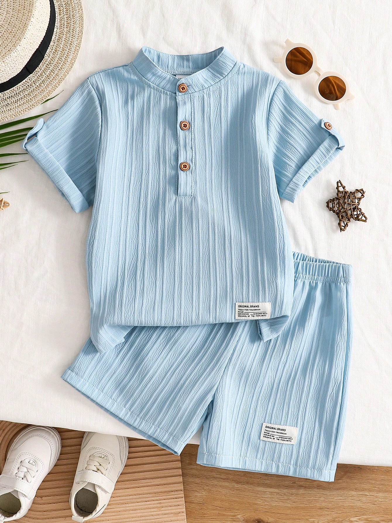 Sugar Pane Soft Cotton Top & Bottom Set