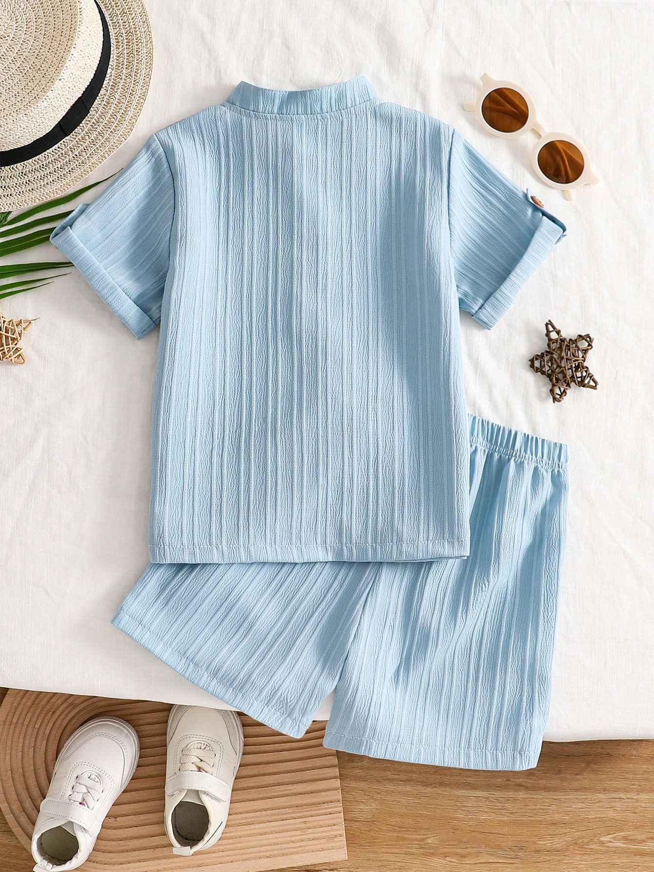 Sugar Pane Soft Cotton Top & Bottom Set