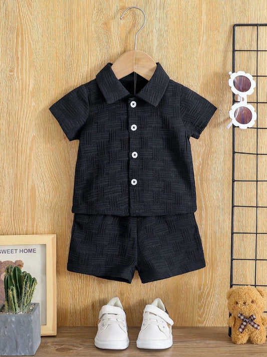 Kids Amboss Stylish & Comfortable Kids Shirt and Shorts Co-Ord Top & Bottom Set