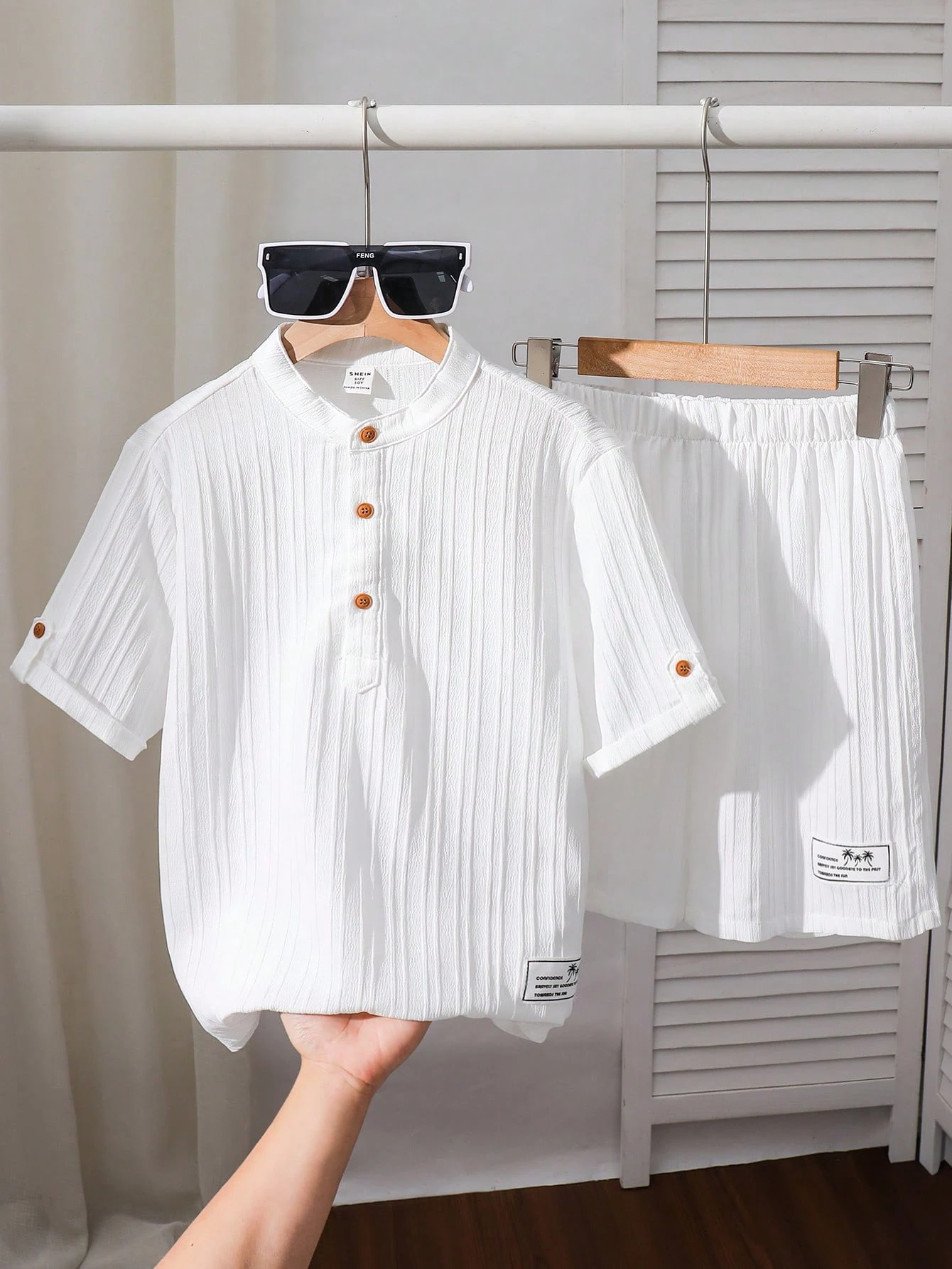 Sugar Pane Soft Cotton Top & Bottom Set